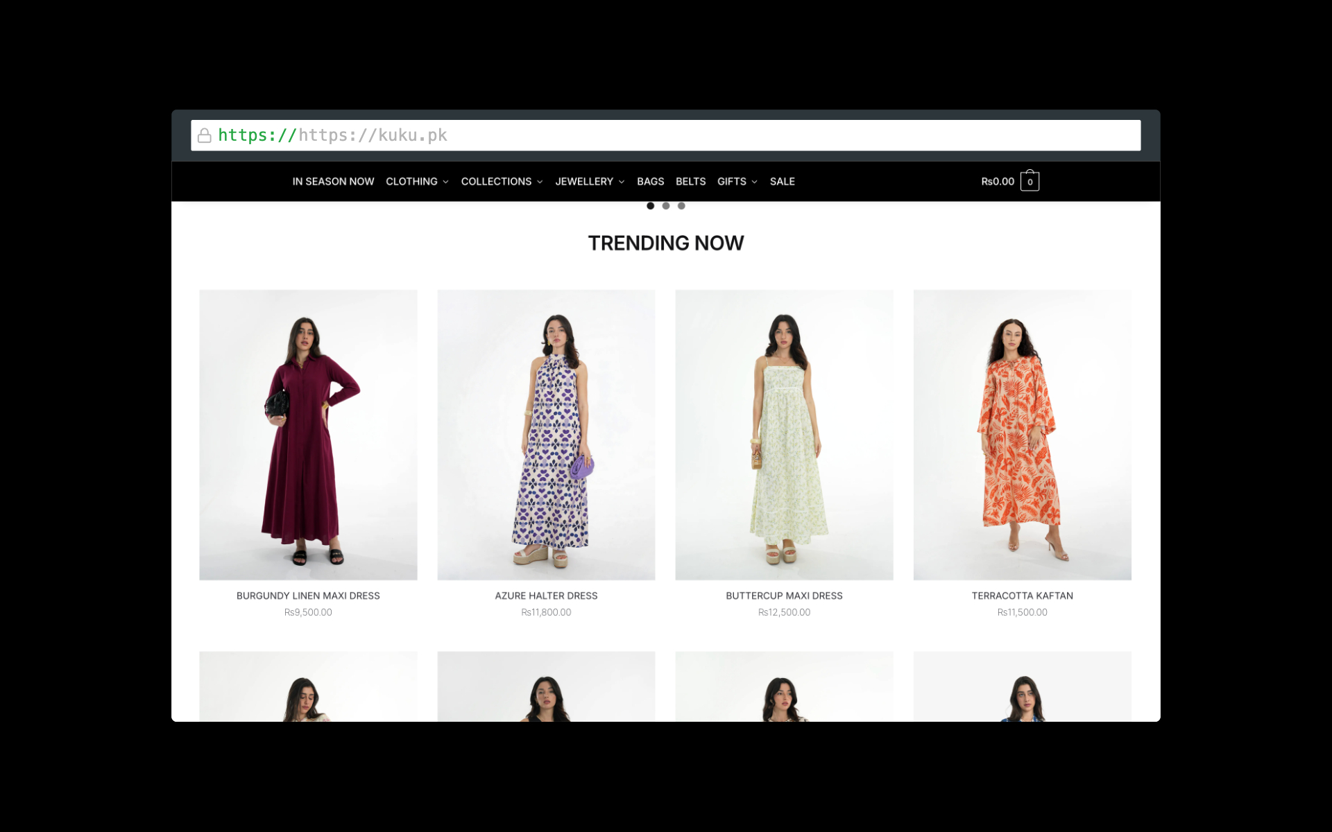 Kuku Ecommerce Website